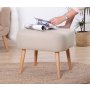 Atelier del Sofa Tabure Parrot Cream - slika 2