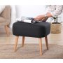 Atelier del Sofa Tabure Parrot Dark Grey - slika 3