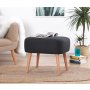 Atelier del Sofa Tabure Parrot Dark Grey - slika 1