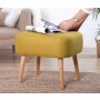 Atelier del Sofa Tabure Parrot Yellow - slika 2