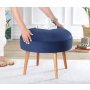 Atelier del Sofa Tabure Romley Dark Blue - slika 2