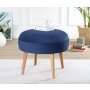 Atelier del Sofa Tabure Romley Dark Blue - slika 1