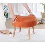 Atelier del Sofa Tabure Romley Orange - slika 2