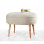 Atelier del Sofa Tabure Timoon Cream - slika 1