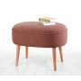 Atelier del Sofa Tabure Timoon Tile Red - slika 1