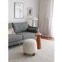 Atelier del Sofa Tabure Fumi White - slika 2
