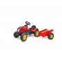 FALK Traktor sa prikolicom farmer crveni - slika 1