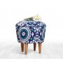 Atelier del Sofa Tabure Sky Blue White - slika 1