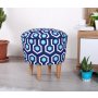Atelier del Sofa Tabure Sky v2 Blue White - slika 3