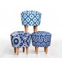 Atelier del Sofa Tabure Sky v3 Blue White - slika 4