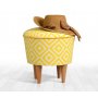 Atelier del Sofa Tabure Sun Yellow - slika 1