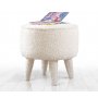 Atelier del Sofa Tabure Moouv 3336 White - slika 1