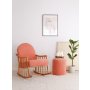 Atelier del Sofa Tabure Teddy Vermilion - slika 3