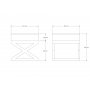 Atelier del Sofa Tabure Imle Beige - slika 3