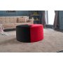 Atelier del Sofa Tabure Alis Puf Red Black - slika 2