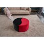 Atelier del Sofa Tabure Alis Puf Red Black - slika 3
