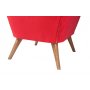 Atelier del Sofa Tabure Lake View Red - slika 4