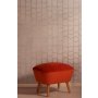 Atelier del Sofa Tabure Lake View Tile Red - slika 1