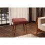Atelier del Sofa Tabure Urga Claret Red - slika 1