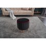 Atelier del Sofa Tabure Lindy Puf Black - slika 2