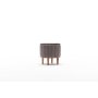 Atelier del Sofa Tabure Lindy Puf Grey - slika 4
