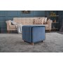 Atelier del Sofa Tabure Mona Puf Blue - slika 3