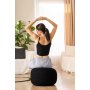 Atelier del Sofa Tabure Knit Black - slika 2