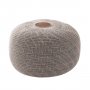 Atelier del Sofa Tabure Knit Grey - slika 2