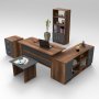HANAH HOME Set kancelarijskog nameštaja Vo15 Ba - slika 1