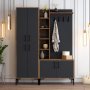 HANAH HOME Cipelarnik sa čivilukom Viyana DA Walnut Anthracite - slika 2