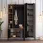 HANAH HOME Cipelarnik sa čivilukom Viyana DA Walnut Anthracite - slika 4