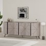 HANAH HOME Komoda Dune 183 Light Mocha - slika 3