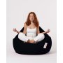 Atelier del Sofa Lazy bag Premium XXL Black - slika 2