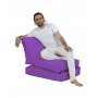 Atelier del Sofa Lazy bag Siesta Sofa Bed Pouf Purple - slika 4