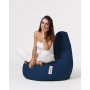 Atelier del Sofa Lazy bag Drop L Dark Blue - slika 1