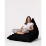 Atelier del Sofa Lazy bag Pyramid Big Bed Pouf Black - slika 1