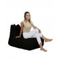 Atelier del Sofa Lazy bag Trendy Comfort Bed Pouf Black - slika 3