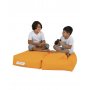 Atelier del Sofa Lazy bag Kids Double Seat Pouf Orange - slika 5