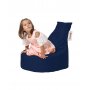 Atelier del Sofa Lazy bag Baton Dark Blue - slika 5