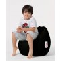 Atelier del Sofa Lazy bag Premium Kids Black - slika 5