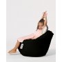 Atelier del Sofa Lazy bag Premium Kids Black - slika 1
