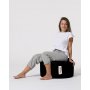 Atelier del Sofa Tabure Round Pouf Black - slika 1