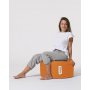 Atelier del Sofa Tabure Round Pouf Orange - slika 1