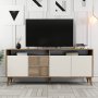 HANAH HOME Komoda Milan Walnut Cream - slika 5