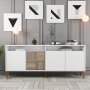 HANAH HOME Komoda Milan White - slika 1