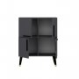HANAH HOME Komoda Makro Anthracite - slika 4