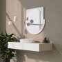 HANAH HOME Dekorativno ogledalo Lucky Mirror White - slika 2