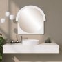 HANAH HOME Dekorativno ogledalo Lucky Mirror White - slika 4