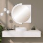 HANAH HOME Dekorativno ogledalo Lucky Mirror White - slika 5