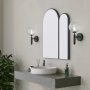 HANAH HOME Dekorativno ogledalo Classe Mirror Black - slika 2